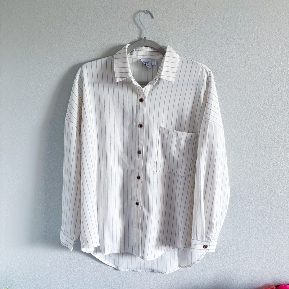 Stripped Button Down - image 1